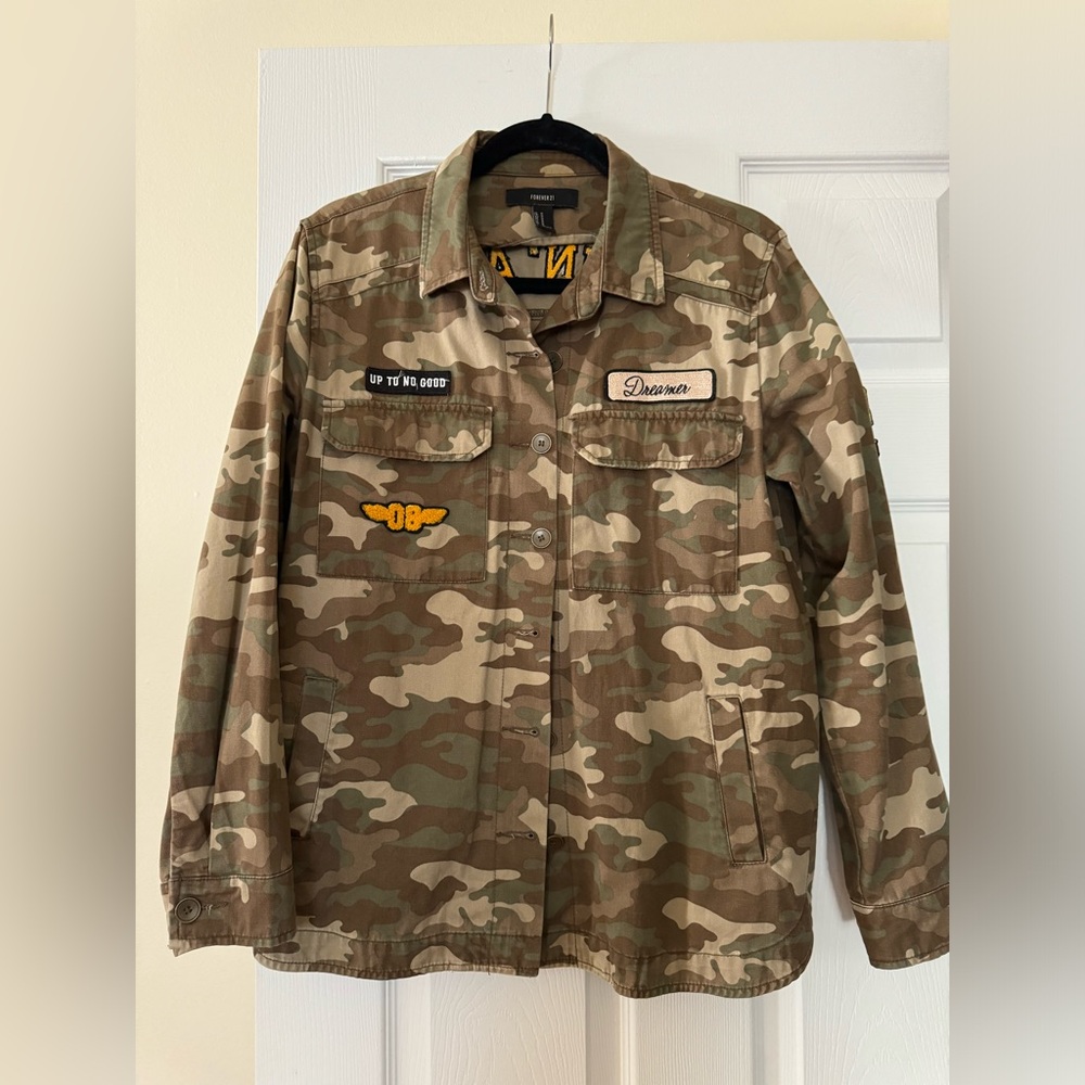 Forever 21 Camo Jacket